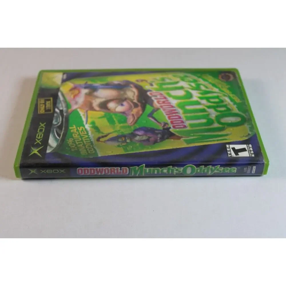 Oddworld: Munch's Oddysee (Microsoft Xbox, 2001) authentic, tested/works